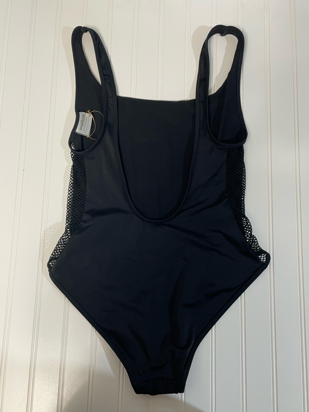 Kat Van Duinen South Africa Resortwear Black One-Piece Swimsuit L Large - Picture 2 of 10